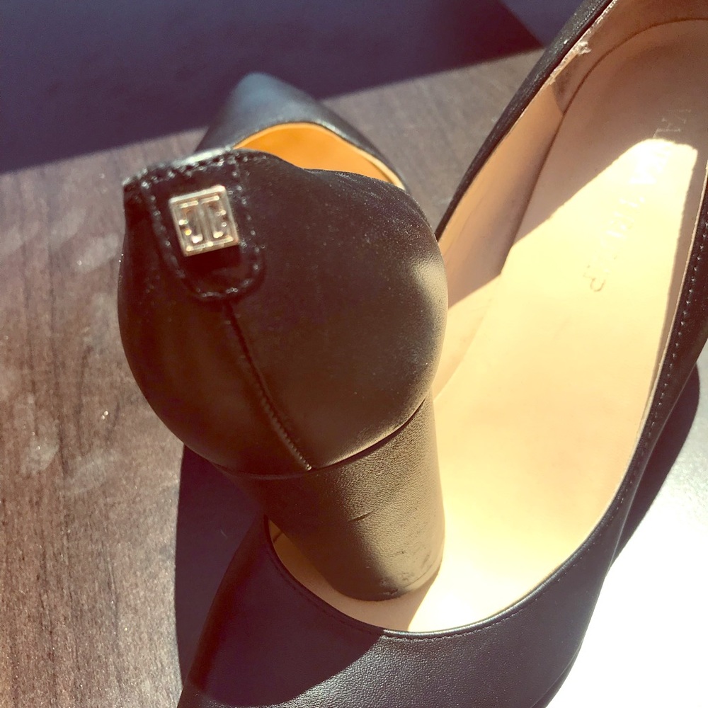 Ivanka Trump black block heels